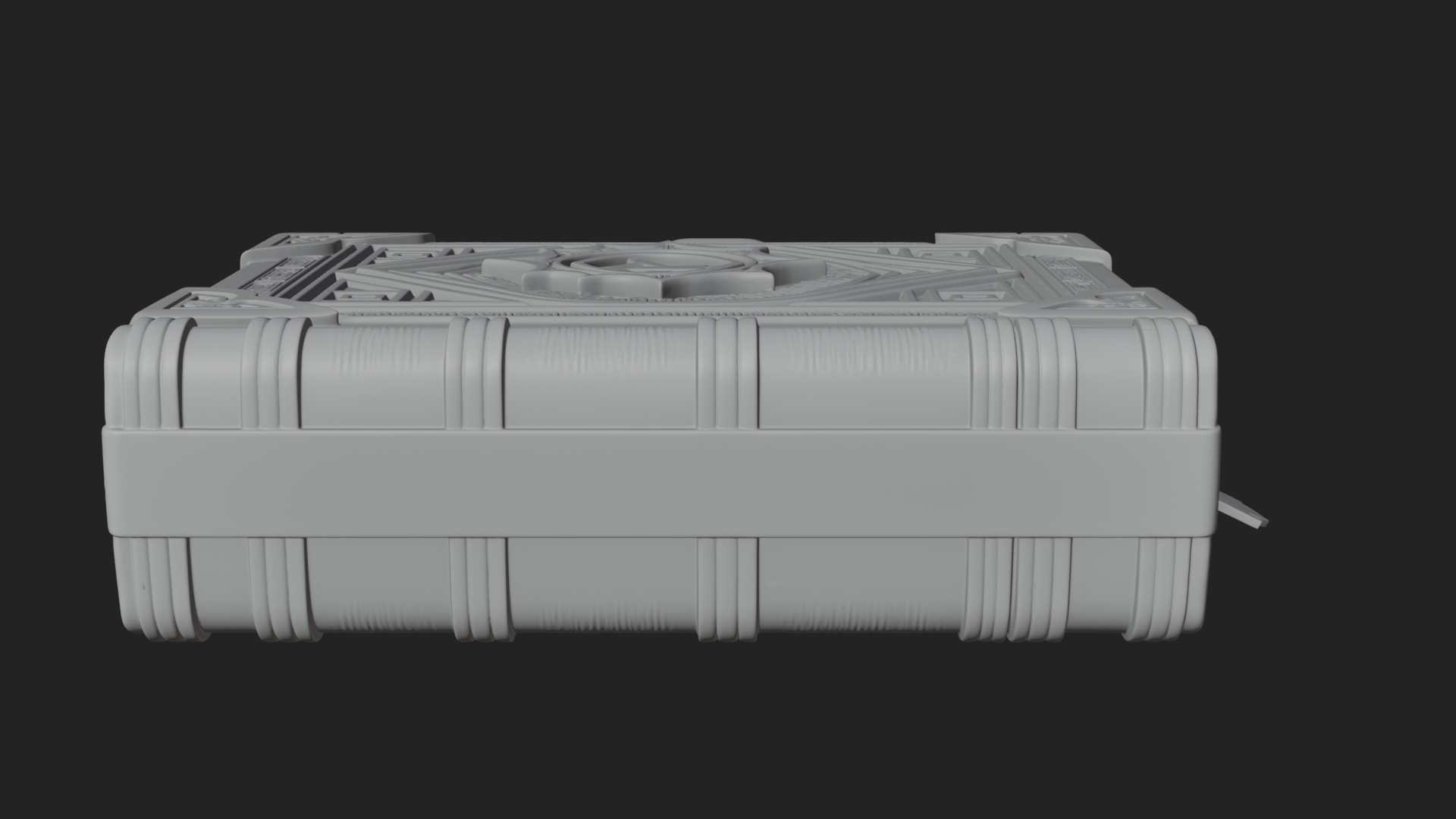 Clasped Arcane Spell Book Model Design 7 3D Print Model 3D Model