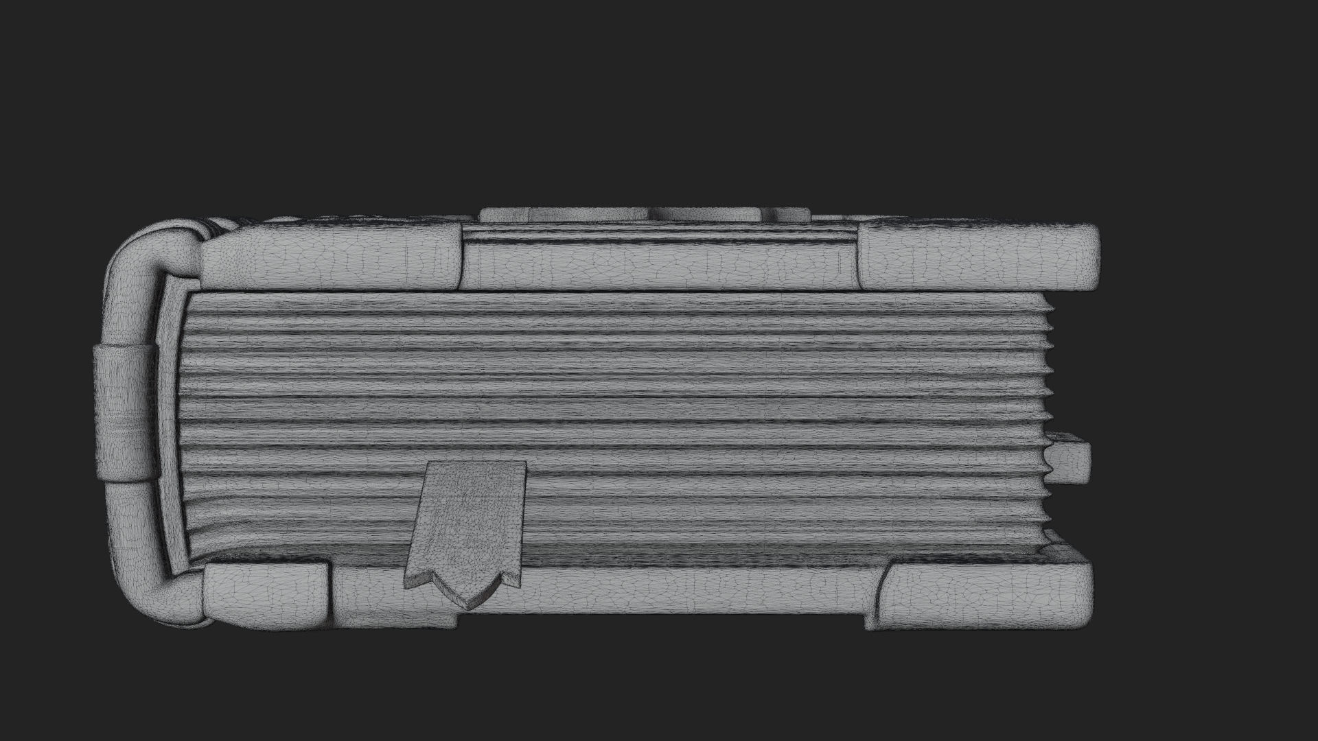 Clasped Arcane Spell Book Model Design 7 3D Print Model 3D Model