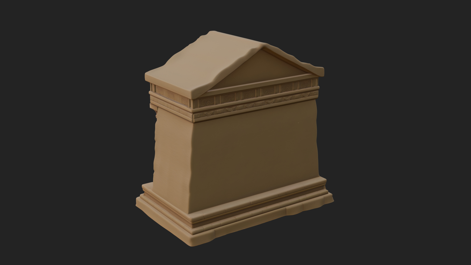 Classical Colonnade Temple Design 5 3D Print Model 3D Model