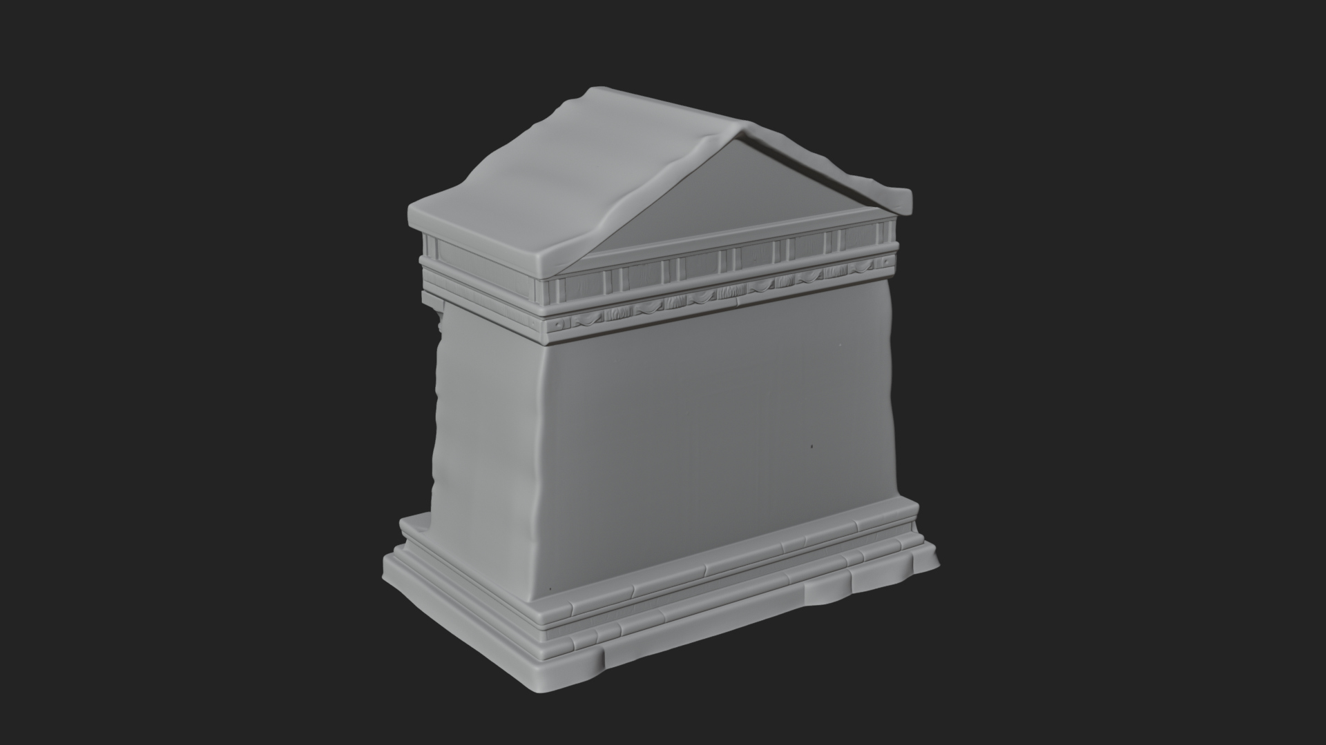 Classical Colonnade Temple Design 5 3D Print Model 3D Model