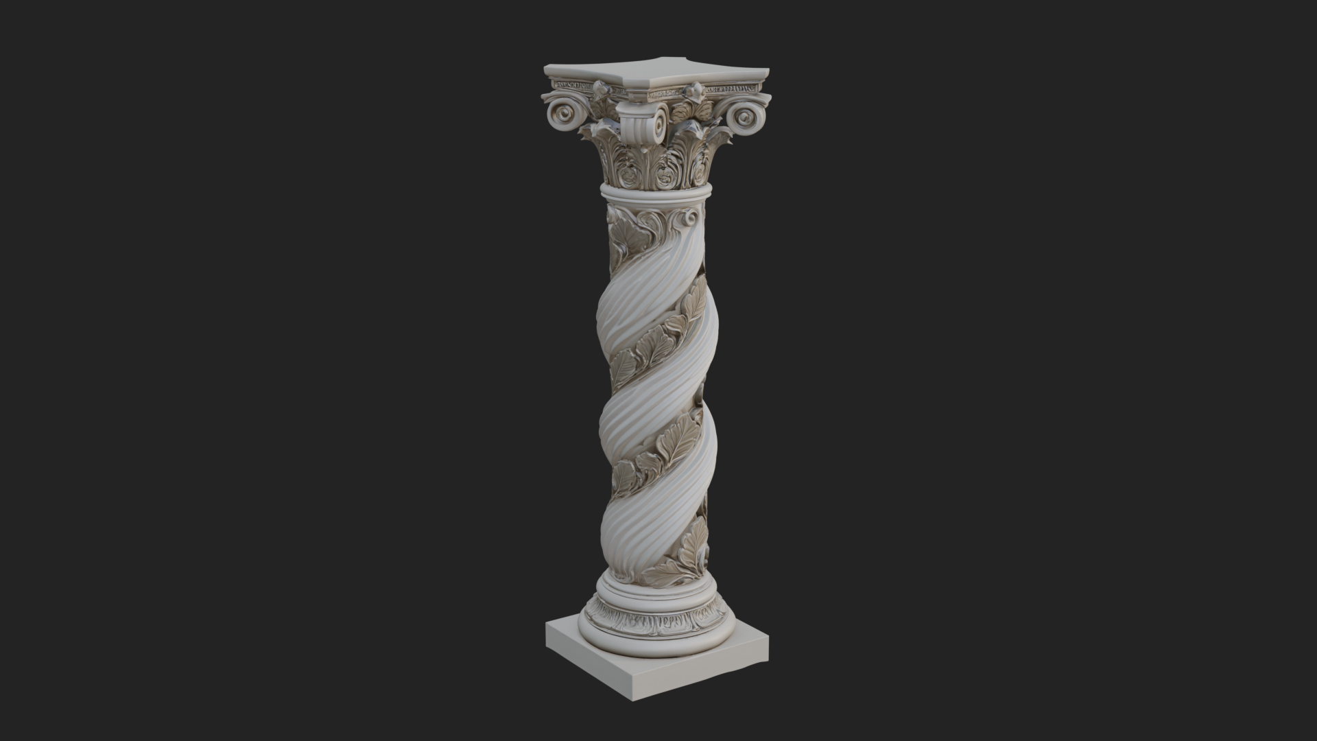 Classical Column Model Design 10 3D Print Model 3D Model