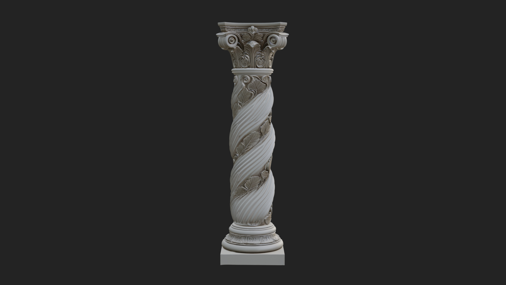 Classical Column Model Design 10 3D Print Model 3D Model