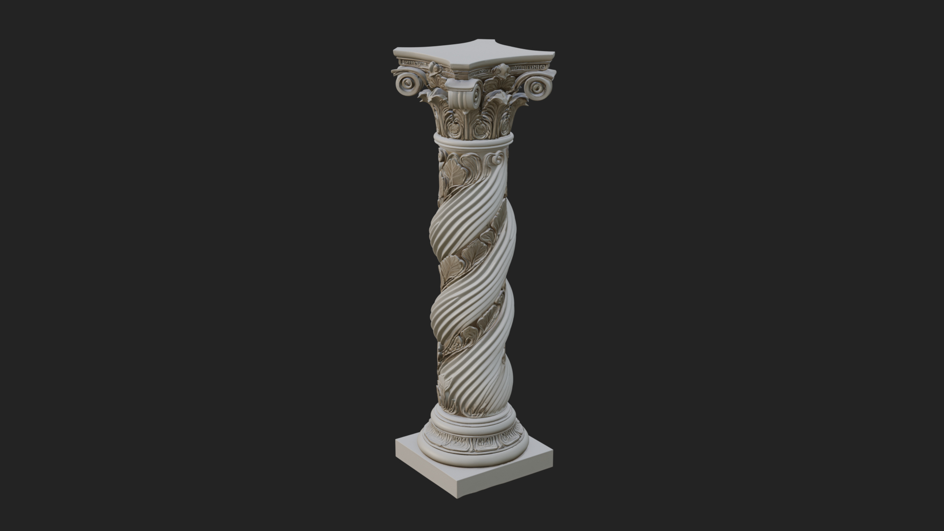 Classical Column Model Design 10 3D Print Model 3D Model