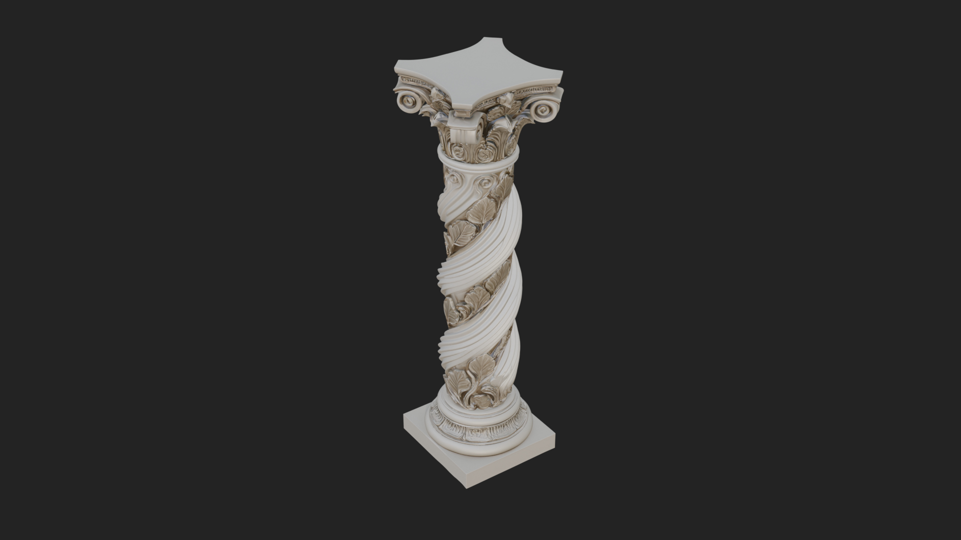 Classical Column Model Design 10 3D Print Model 3D Model