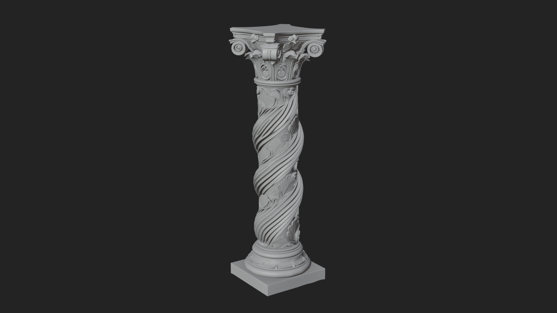 Classical Column Model Design 10 3D Print Model 3D Model