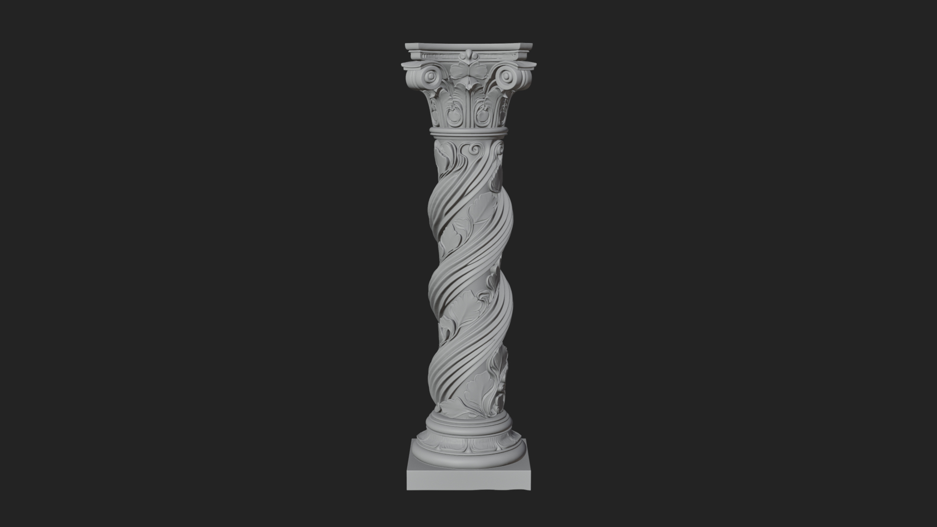 Classical Column Model Design 10 3D Print Model 3D Model