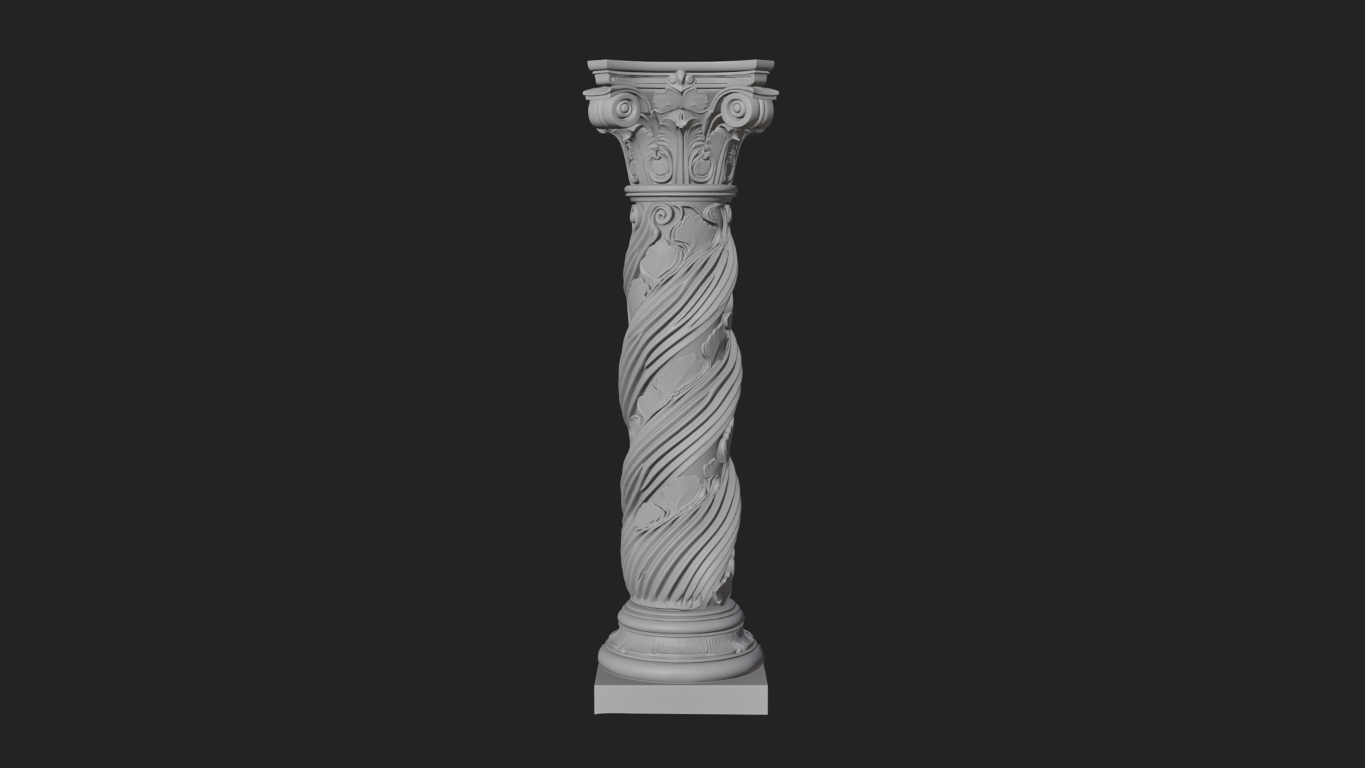Classical Column Model Design 10 3D Print Model 3D Model