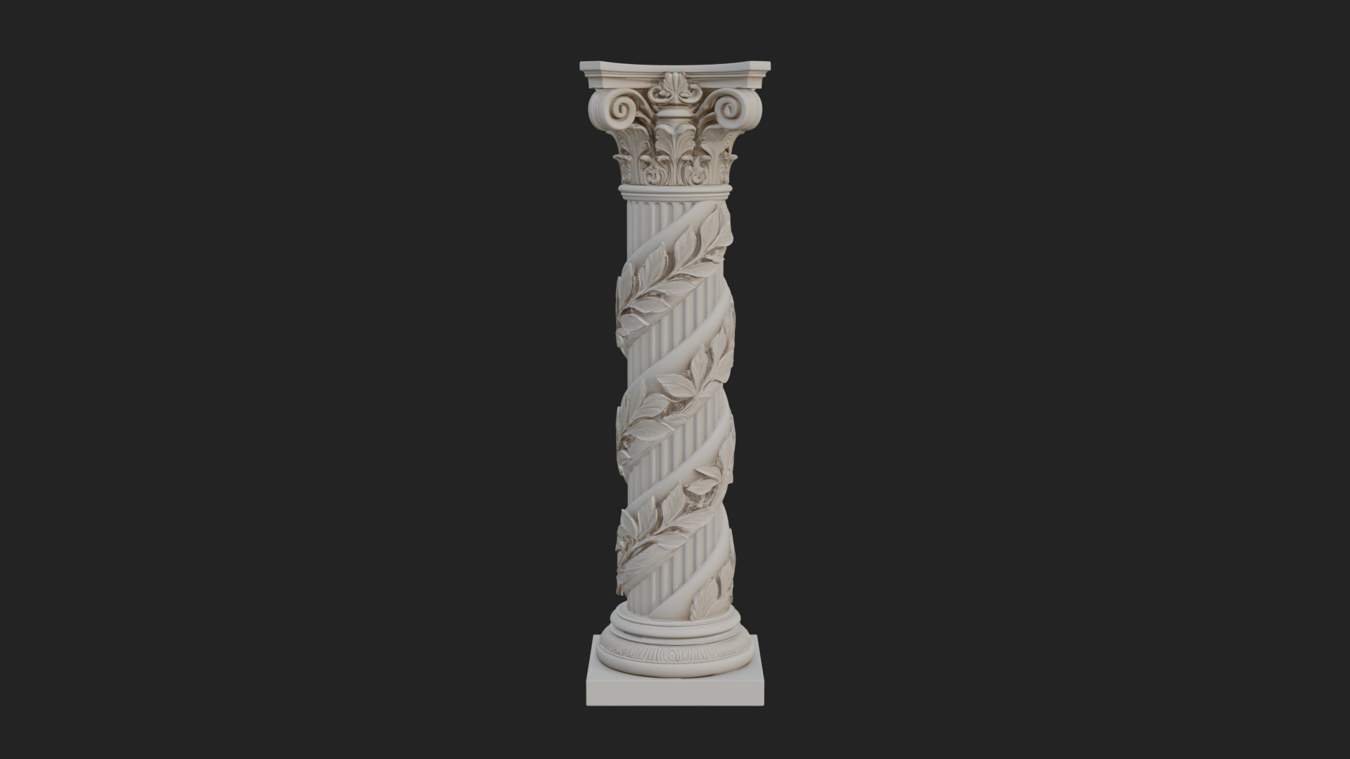 Classical Column Model Design 9 3D Print Model 3D Model