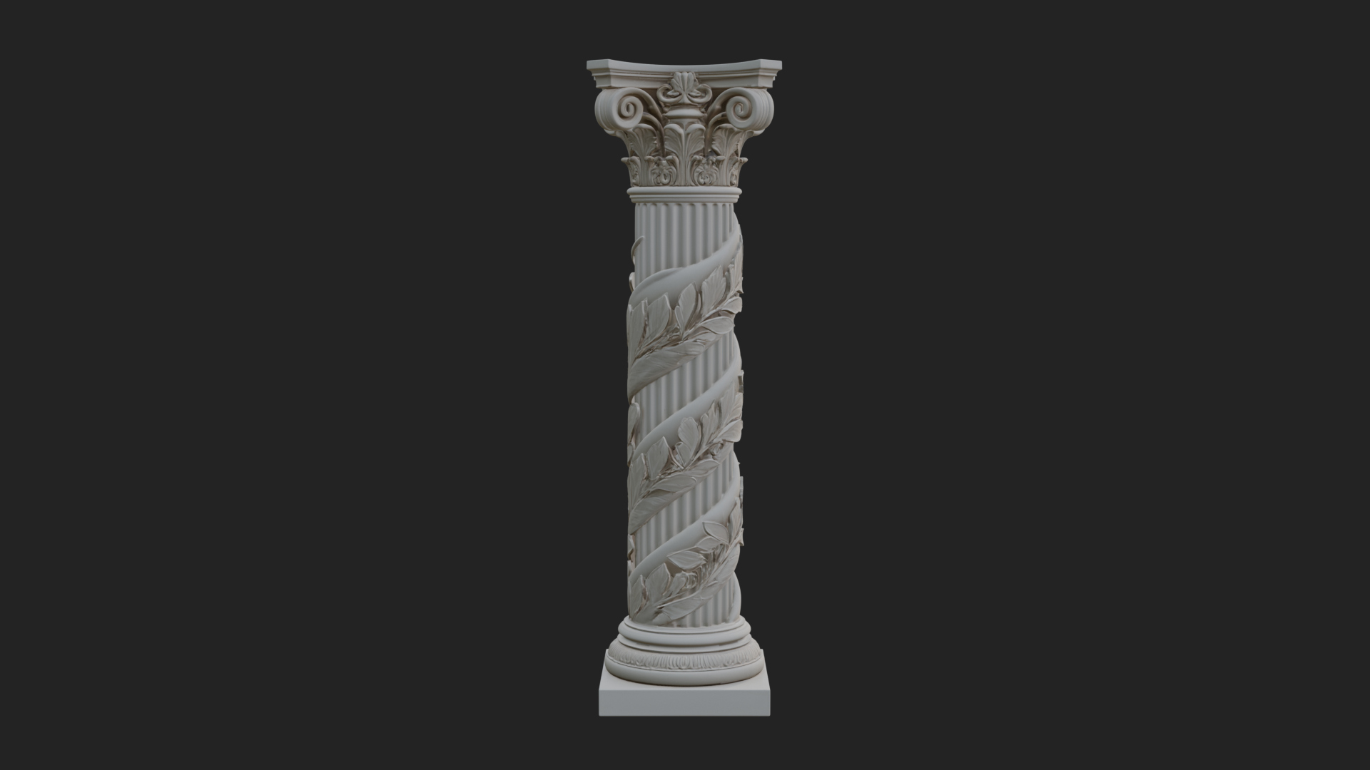 Classical Column Model Design 9 3D Print Model 3D Model