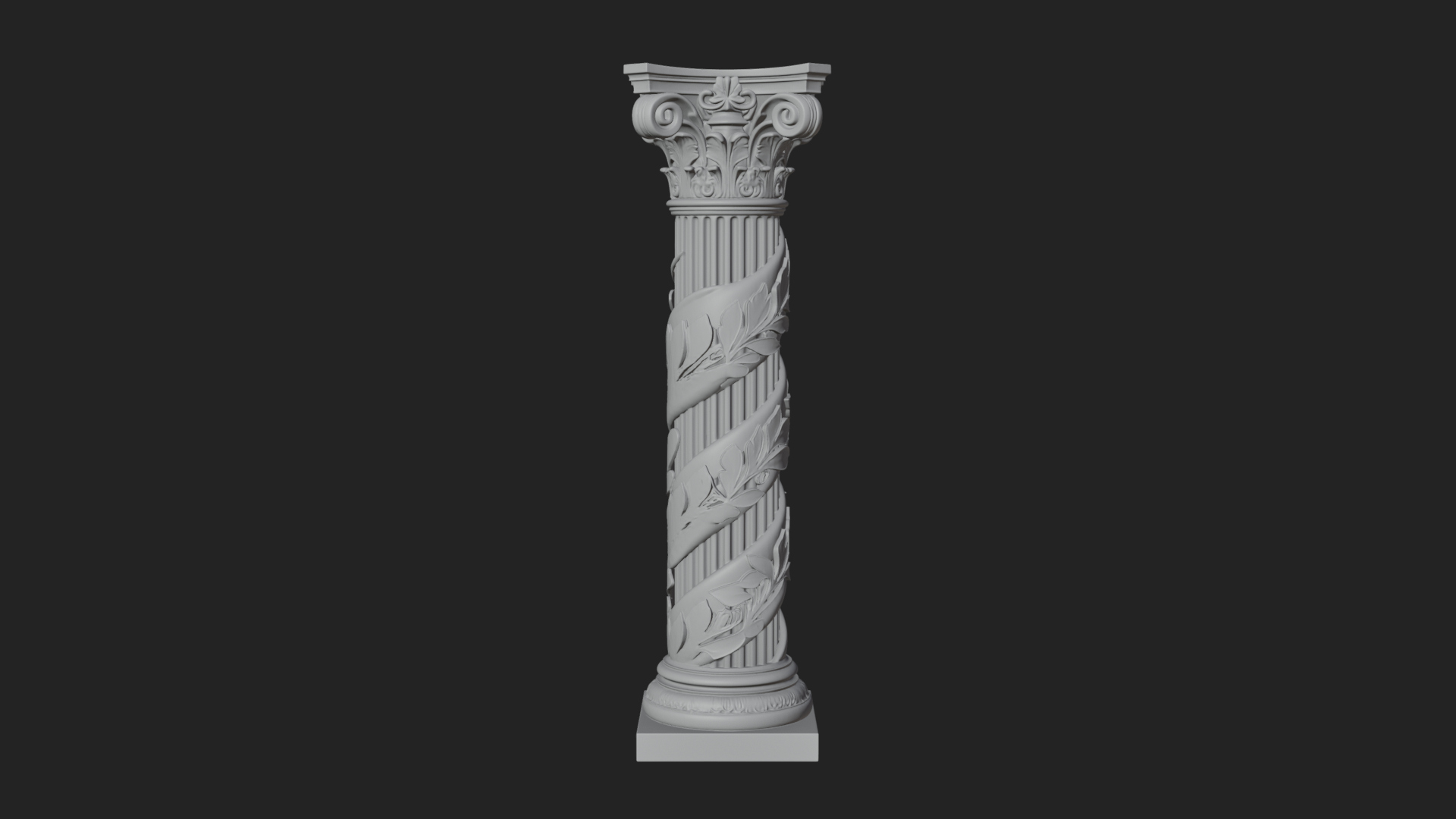 Classical Column Model Design 9 3D Print Model 3D Model