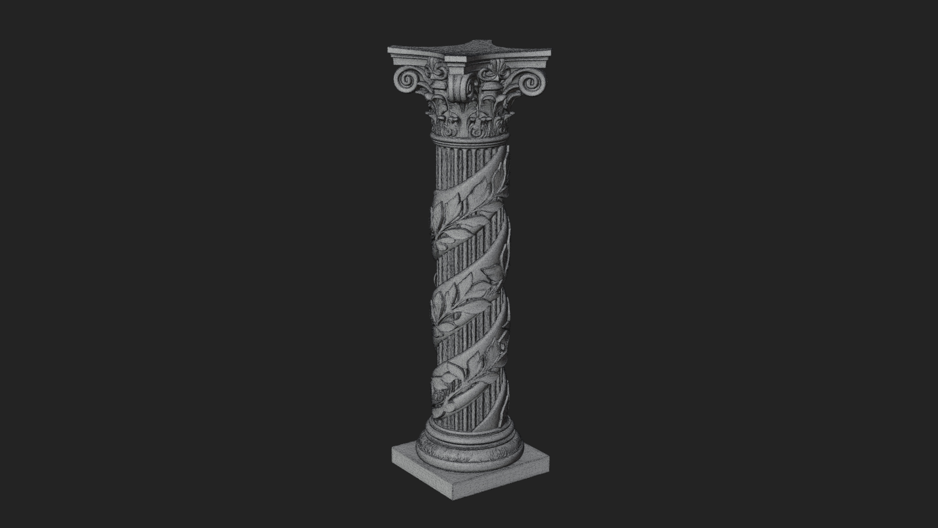 Classical Column Model Design 9 3D Print Model 3D Model