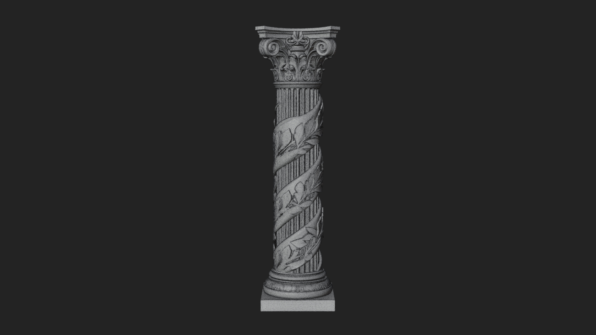 Classical Column Model Design 9 3D Print Model 3D Model