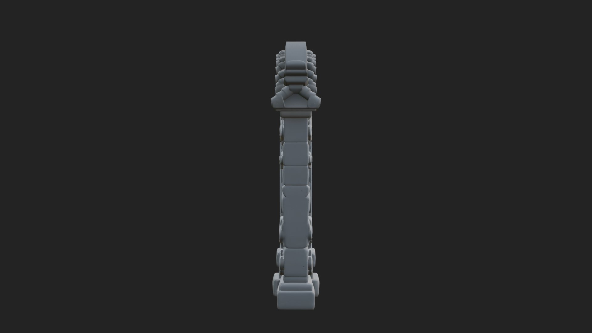 Cloud Scroll Arch Design 5 3D Print Model 3D Model