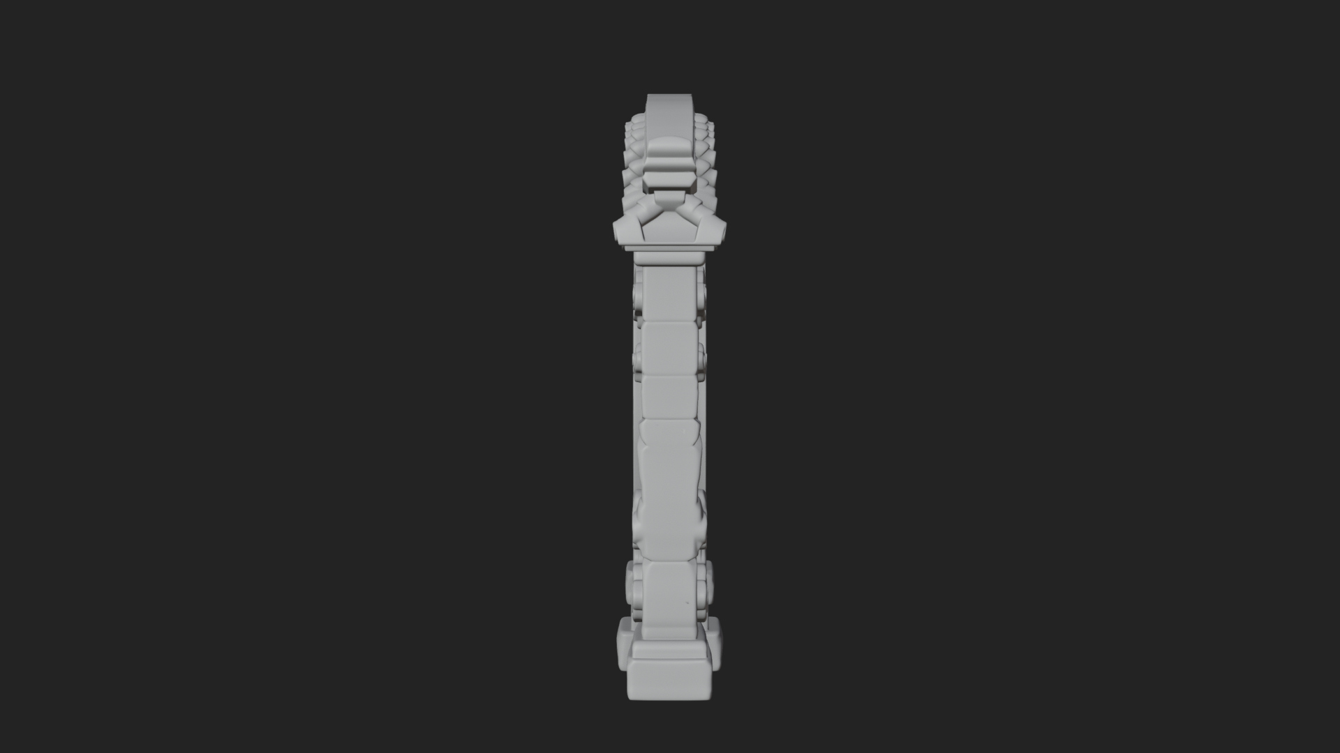 Cloud Scroll Arch Design 5 3D Print Model 3D Model