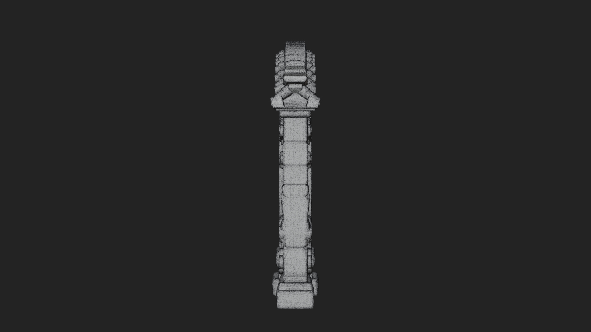 Cloud Scroll Arch Design 5 3D Print Model 3D Model