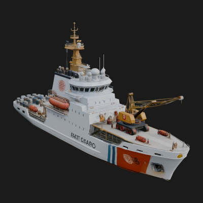 Coast Guard Cutter Model Design 7 3d Print Model