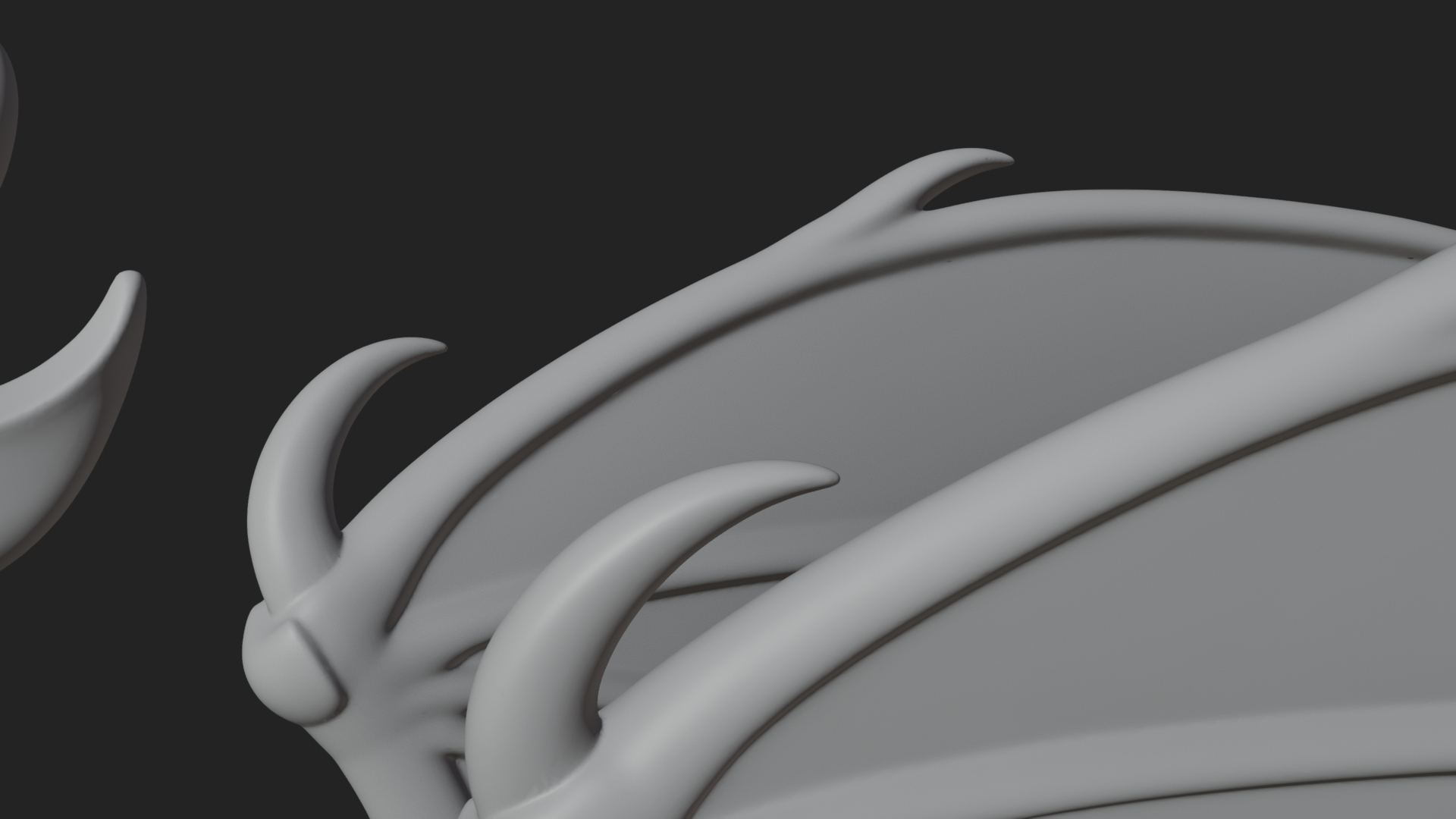 Cockatrice Beast Statue Design 1 3D Print Model 3D Model