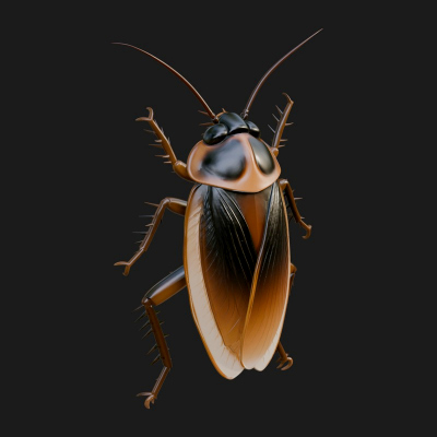 Cockroach Statue Design 4 3D Print Model