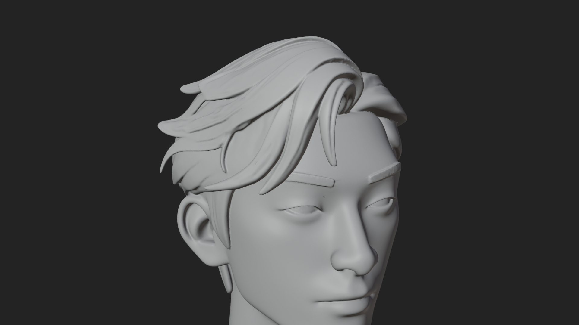 Craftsman Man Statue Design 1 3D Print Model 3D Model