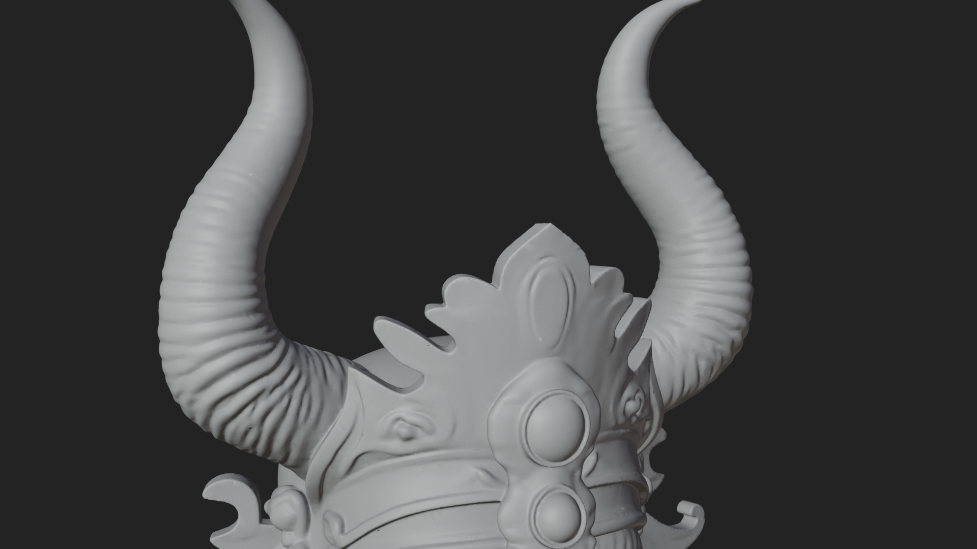 Crescent Crown Priestess Statue Design 11 3D Print Model 3D Model
