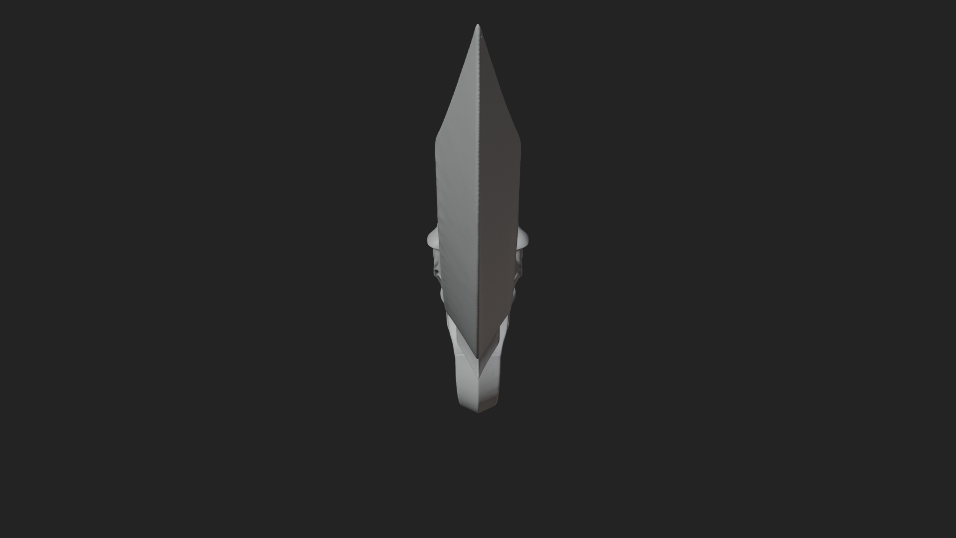 Crescent Hand Blade Model Design 10 3D Print Model 3D Model