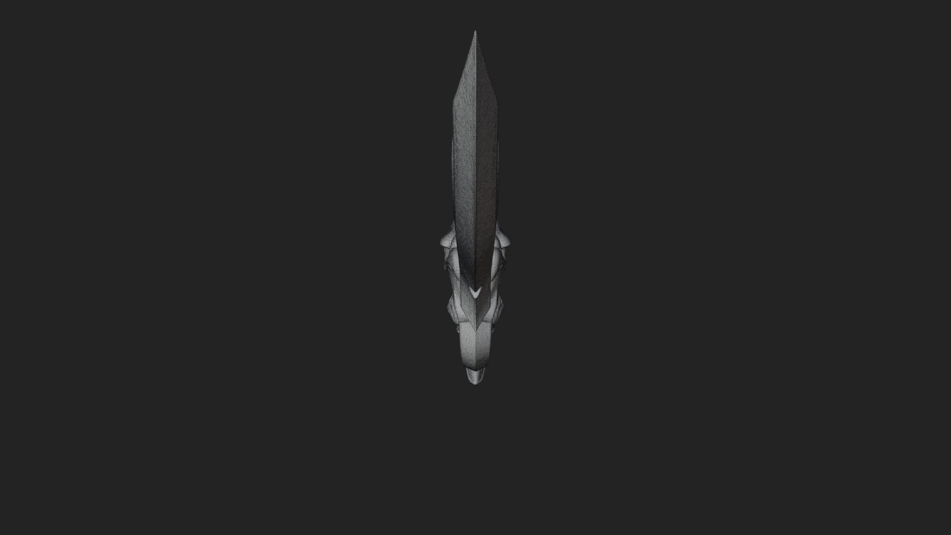 Crescent Hand Blade Model Design 10 3D Print Model 3D Model