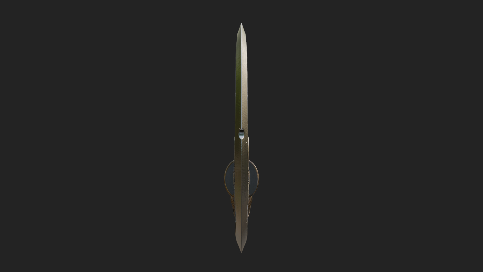 Crescent Hand Blade Model Design 2 3D Print Model 3D Model