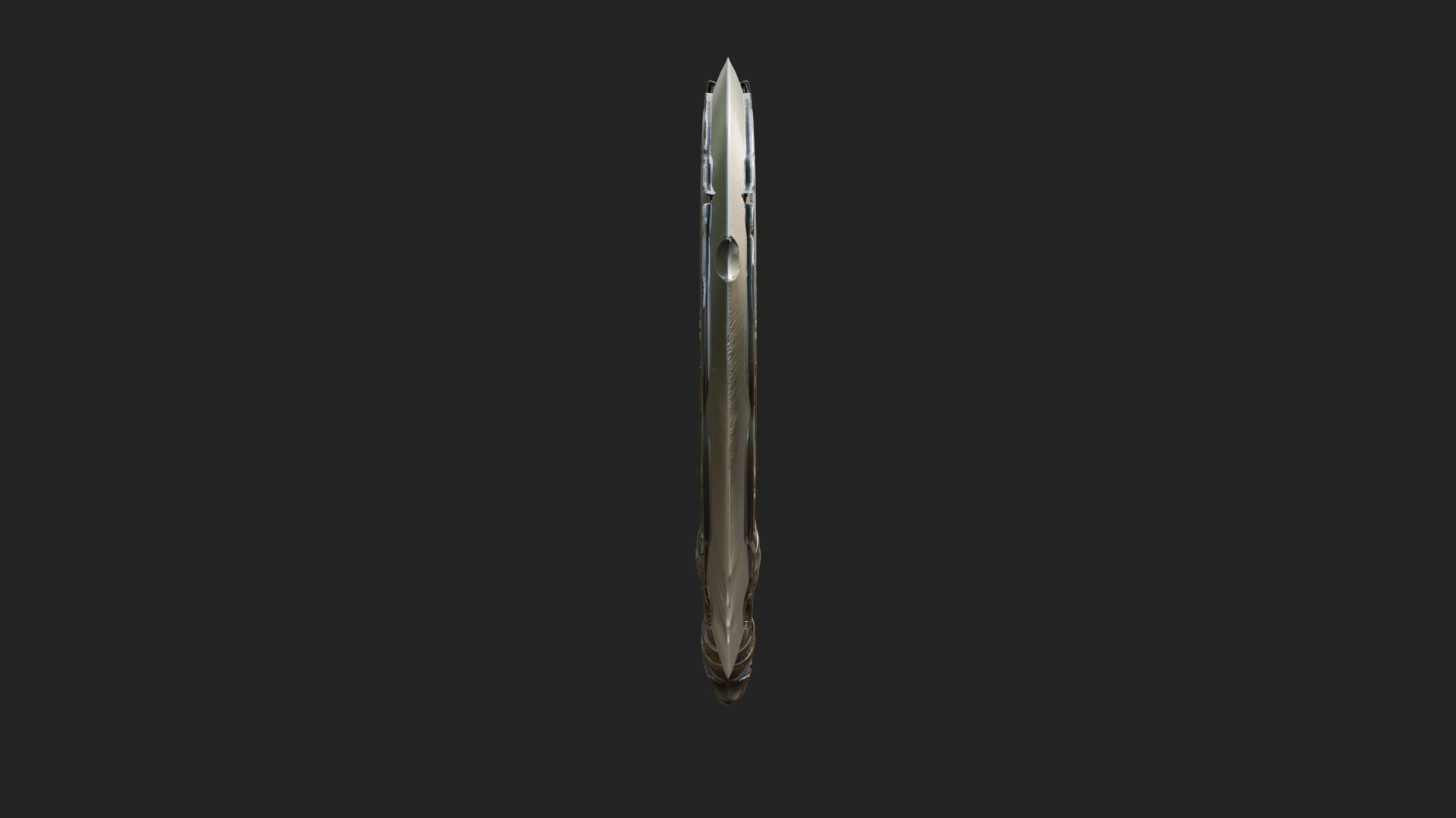 Crescent Hand Blade Model Design 3 3D Print Model 3D Model