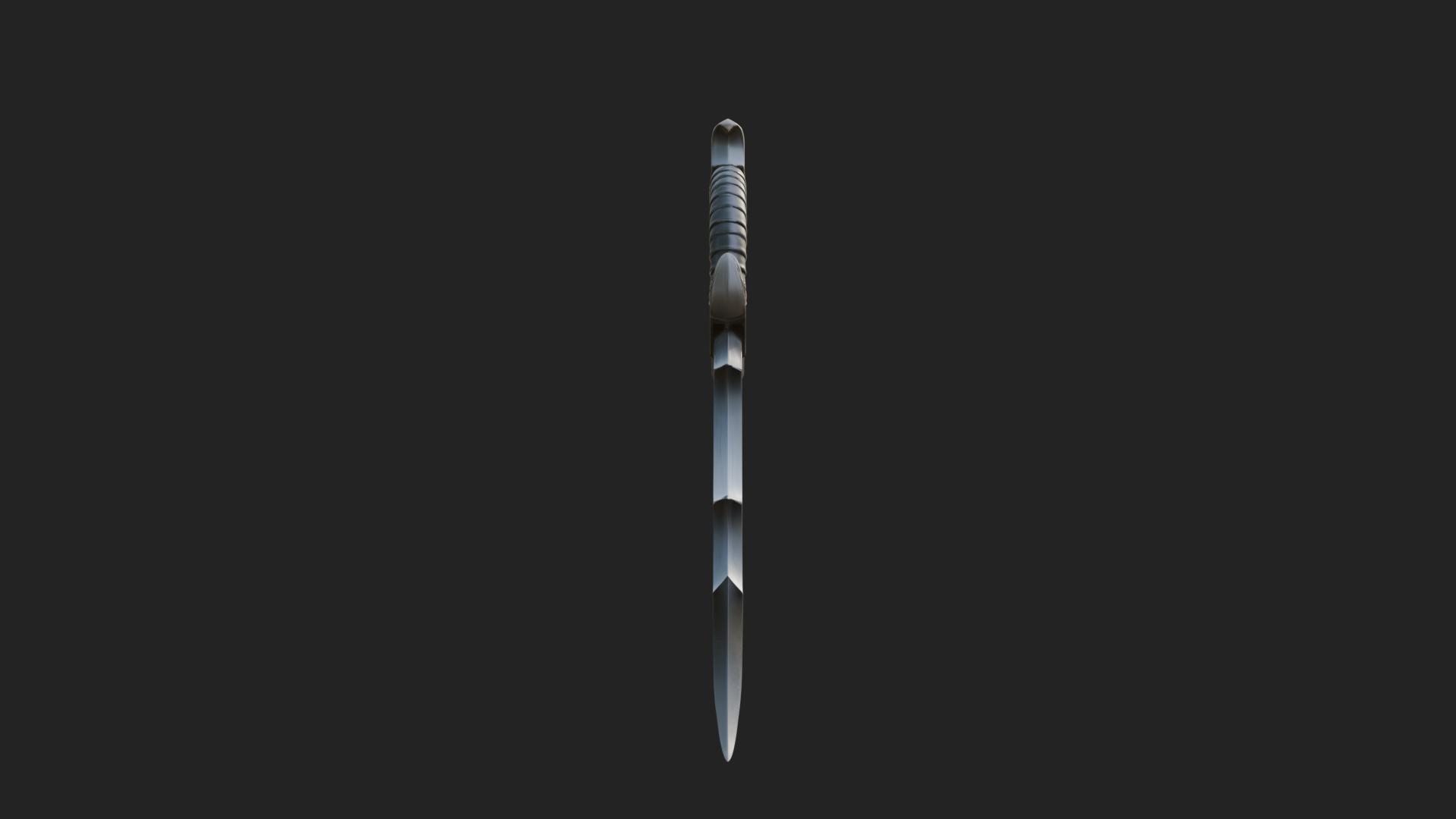 Crescent Hand Blade Model Design 5 3D Print Model 3D Model