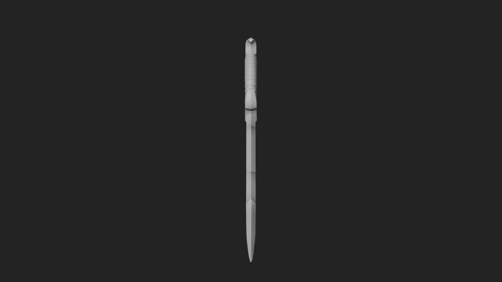 Crescent Hand Blade Model Design 5 3D Print Model 3D Model