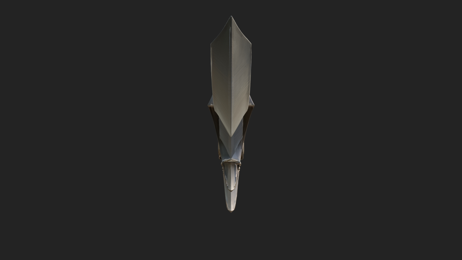 Crescent Hand Blade Model Design 8 3D Print Model 3D Model