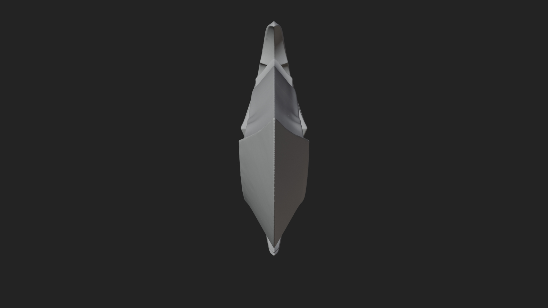 Crescent Hand Blade Model Design 8 3D Print Model 3D Model