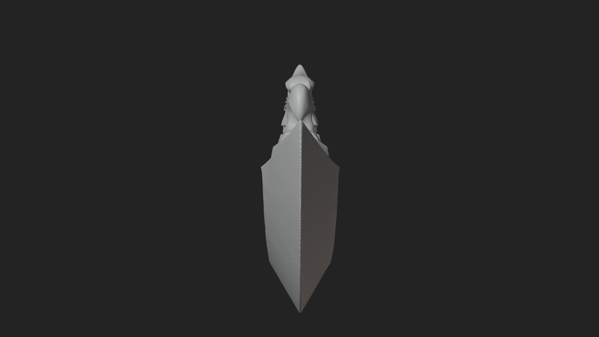 Crescent Hand Blade Model Design 9 3D Print Model 3D Model