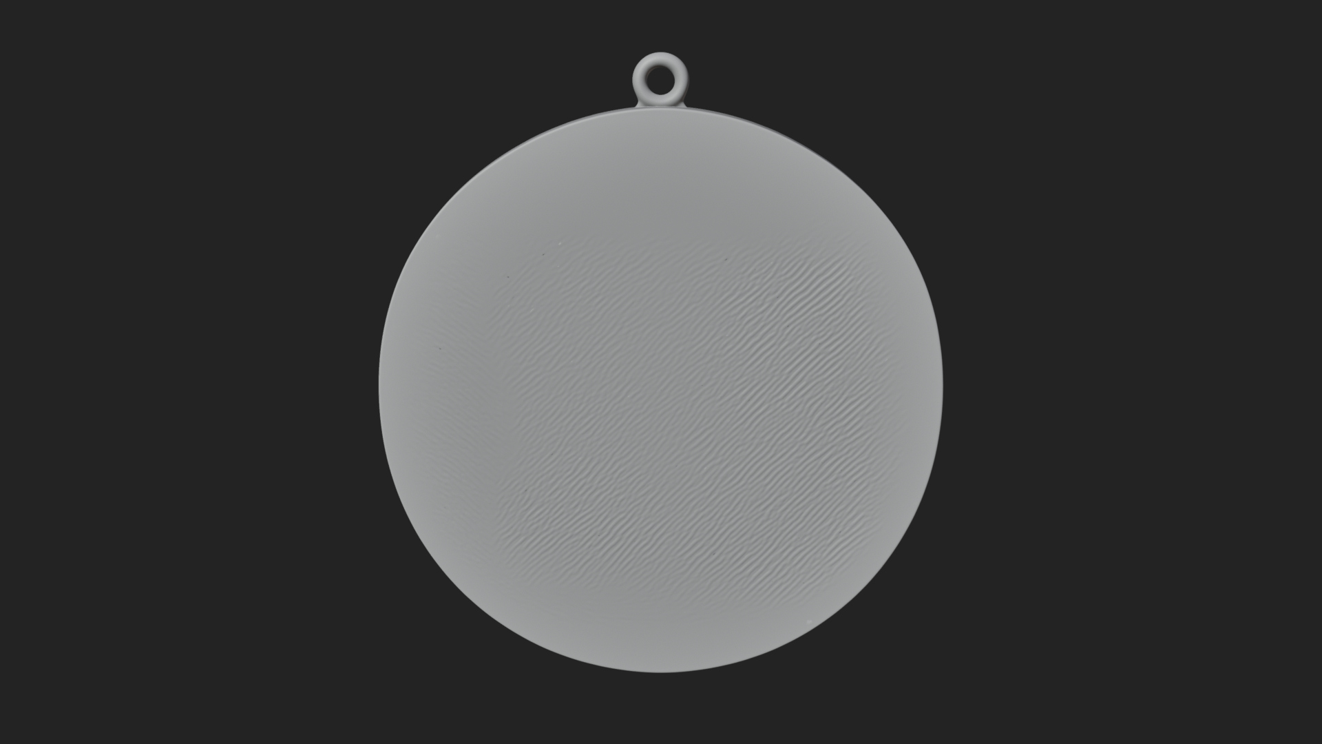 Crescent Huntress Oval Plaque Design 2 3D Print Model 3D Model