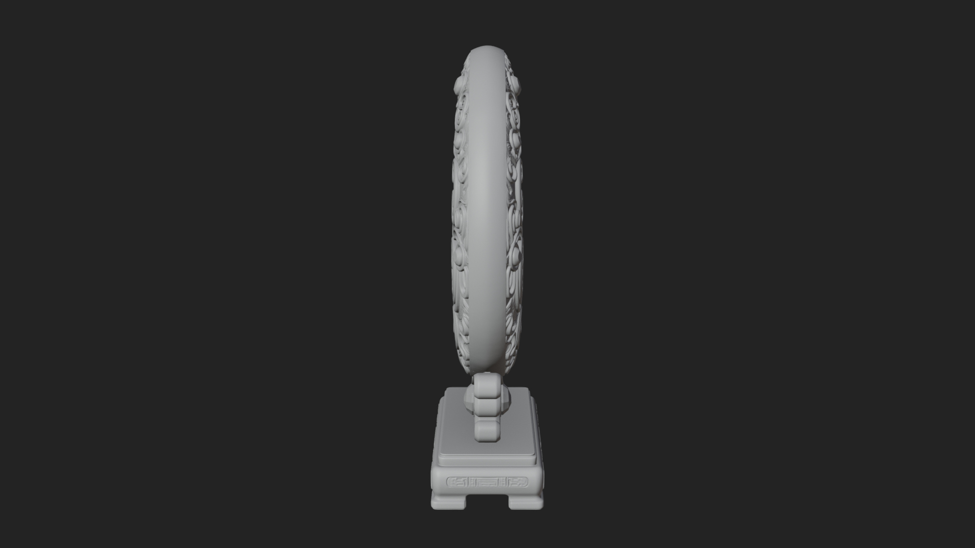 Crescent Moon Star Stand Ornament Design 2 3D Print Model 3D Model
