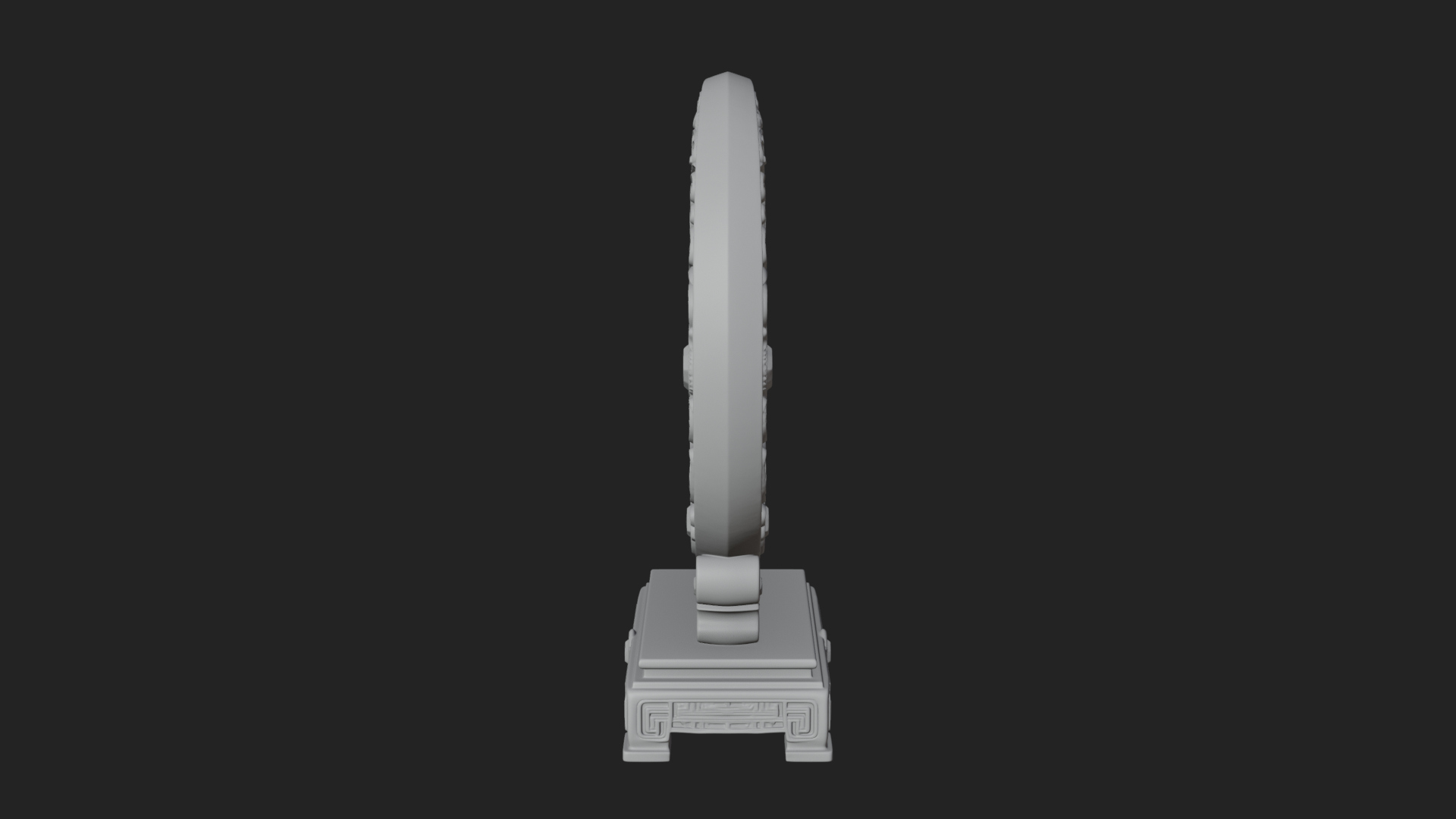 Crescent Moon Star Stand Ornament Design 3 3D Print Model 3D Model