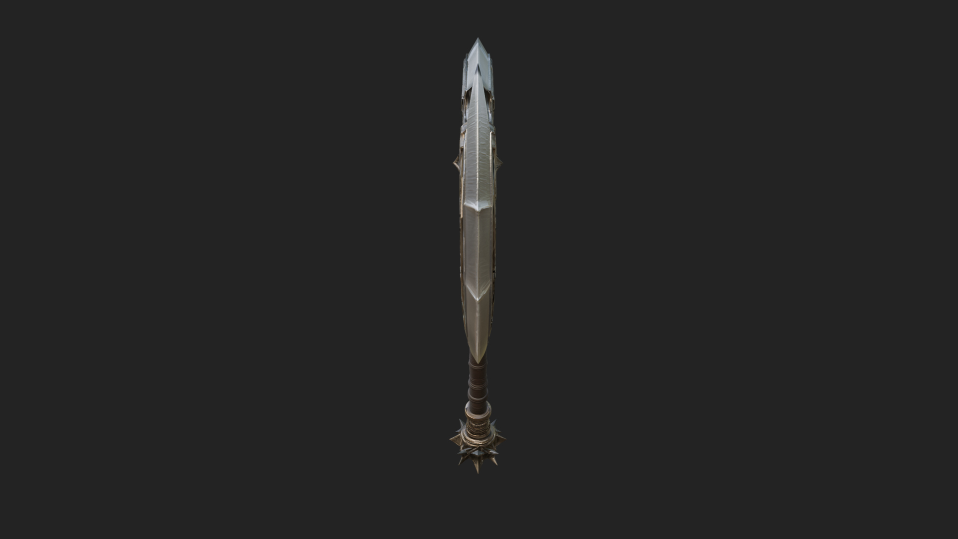 Crescent War Scythe Model Design 4 3D Print Model 3D Model