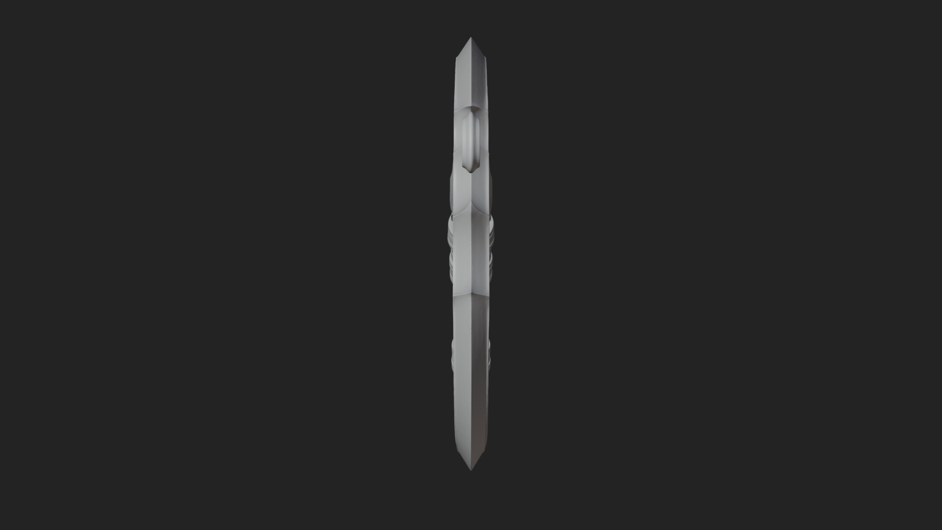 Crescent War Scythe Model Design 5 3D Print Model 3D Model