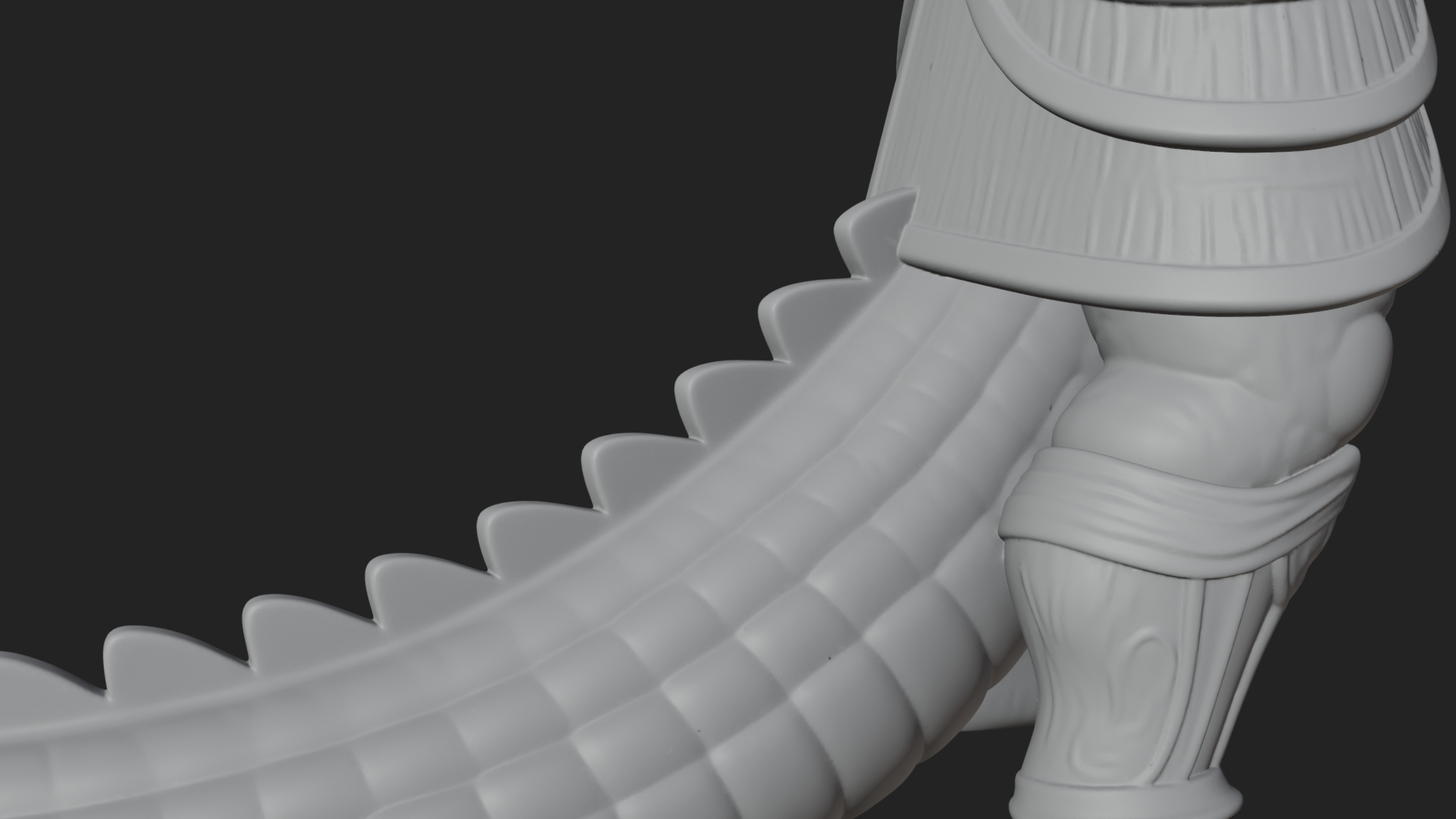 Crocodile-Headed Egyptian God Statue Design 4 3D Print 3D Model