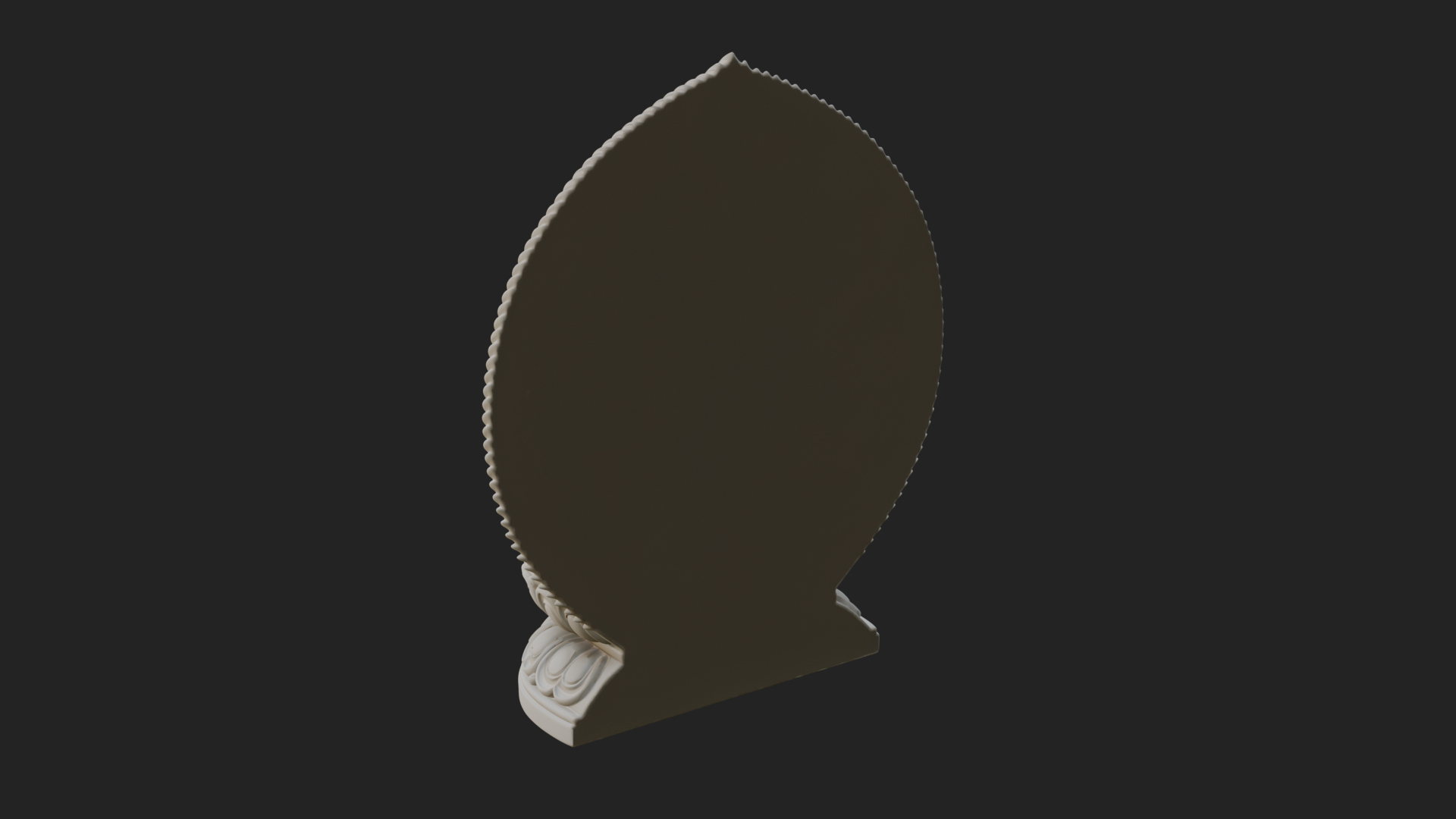 Crowned Bodhisattva Statue Design 5 3D Print Model 3D Model