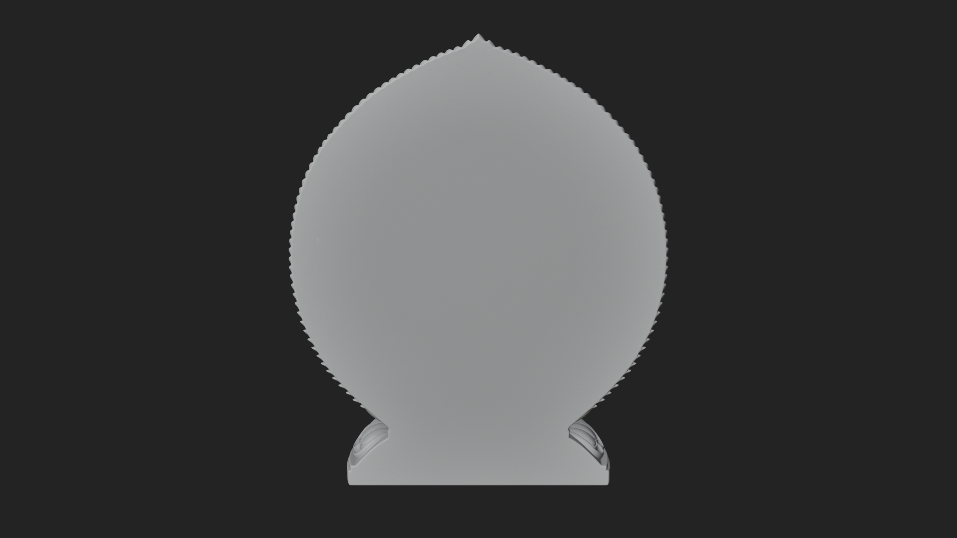 Crowned Bodhisattva Statue Design 5 3D Print Model 3D Model