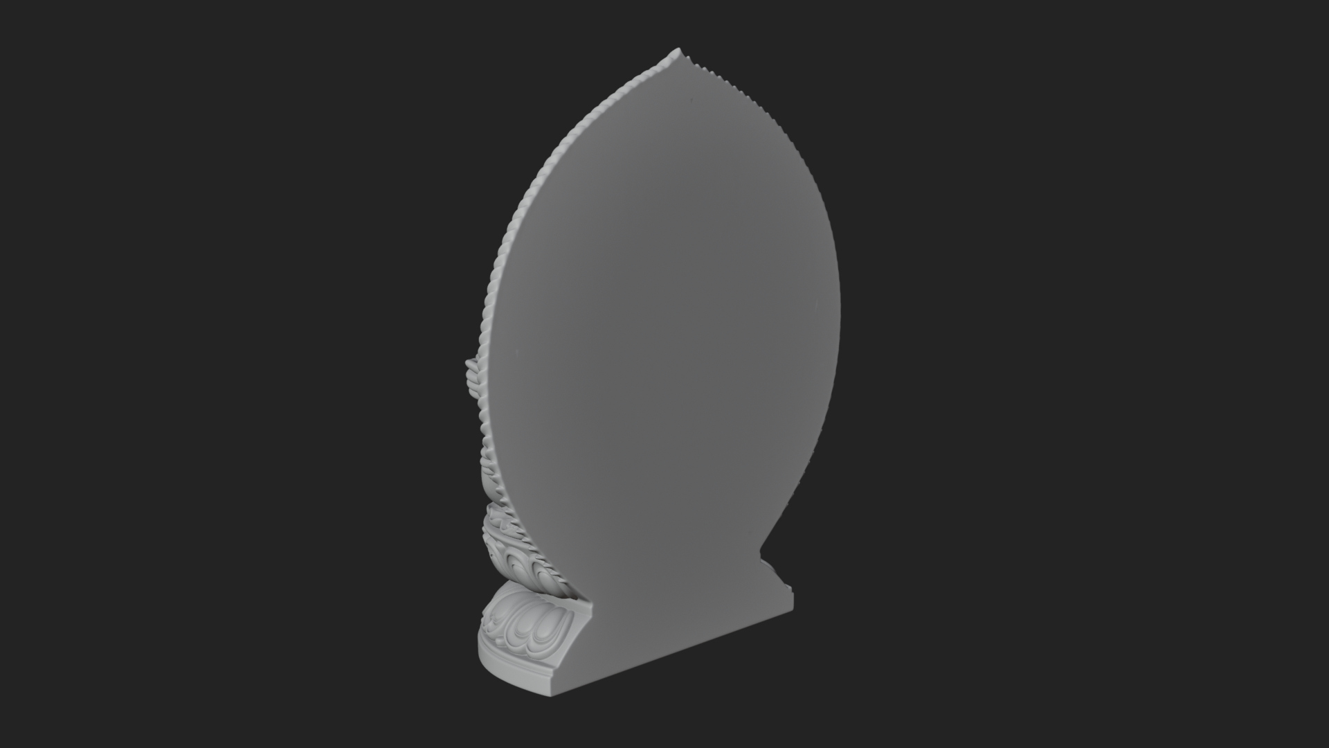 Crowned Bodhisattva Statue Design 5 3D Print Model 3D Model