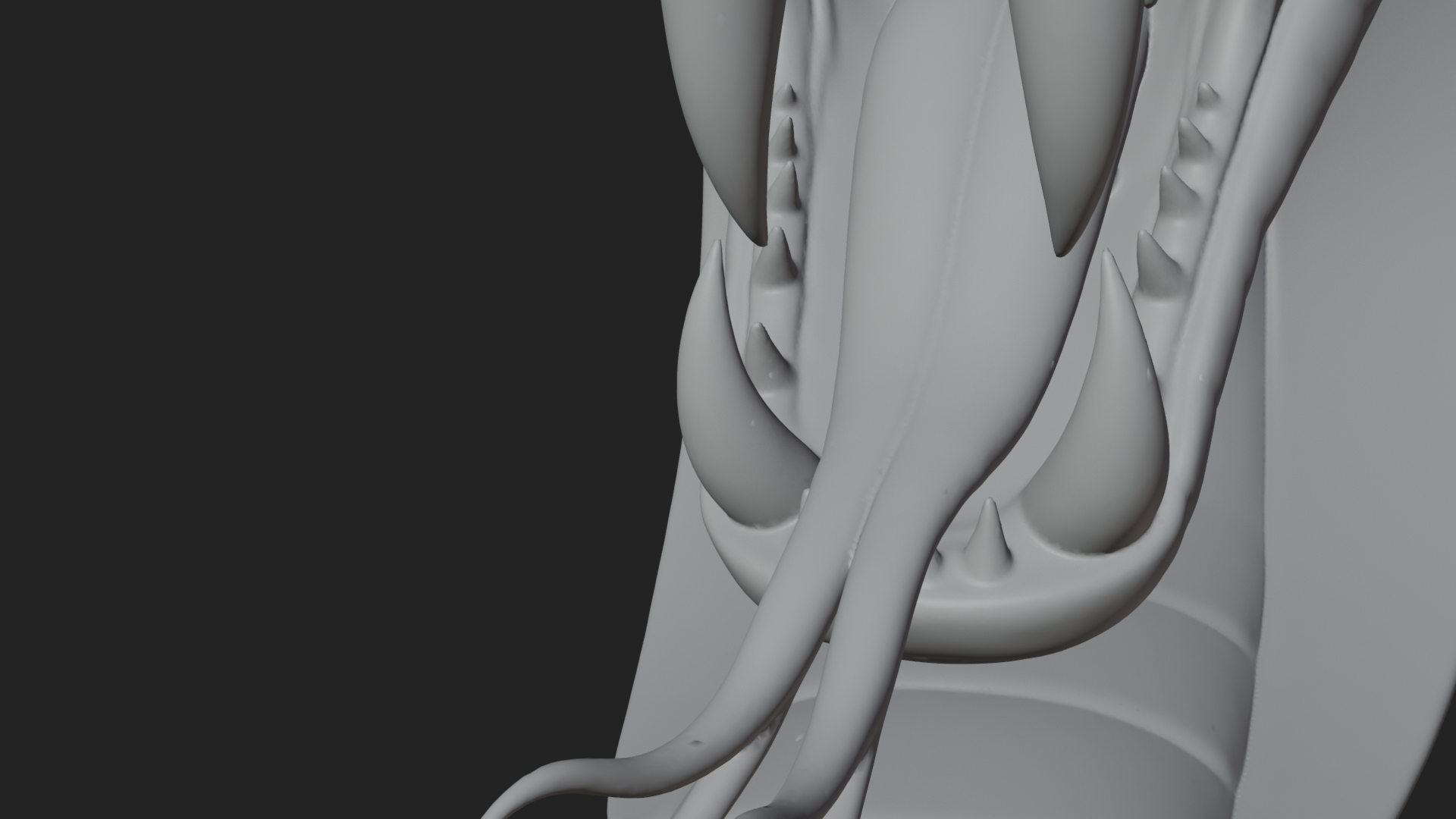 Crowned Cobra Serpent Statue Design 1 3D Print Model 3D Model