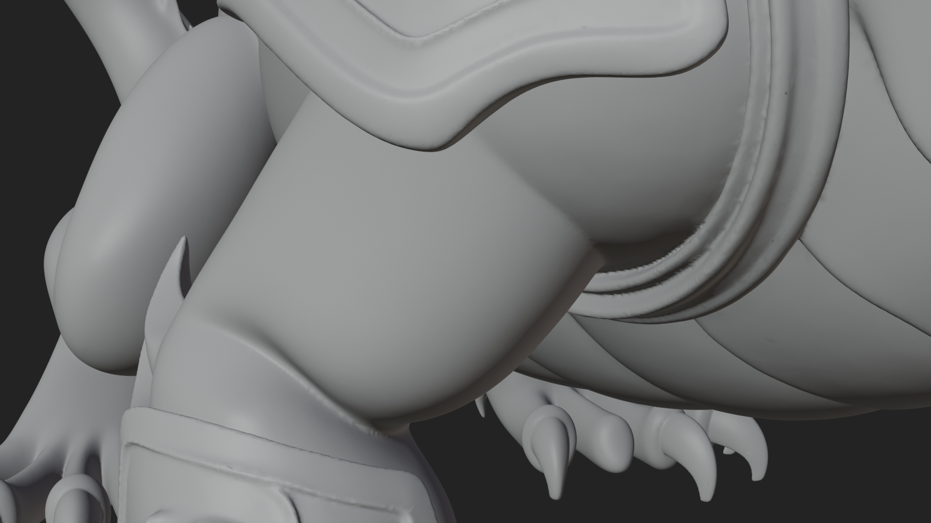 Crowned Dragon Statue Design 3 3D Print Model 3D Model