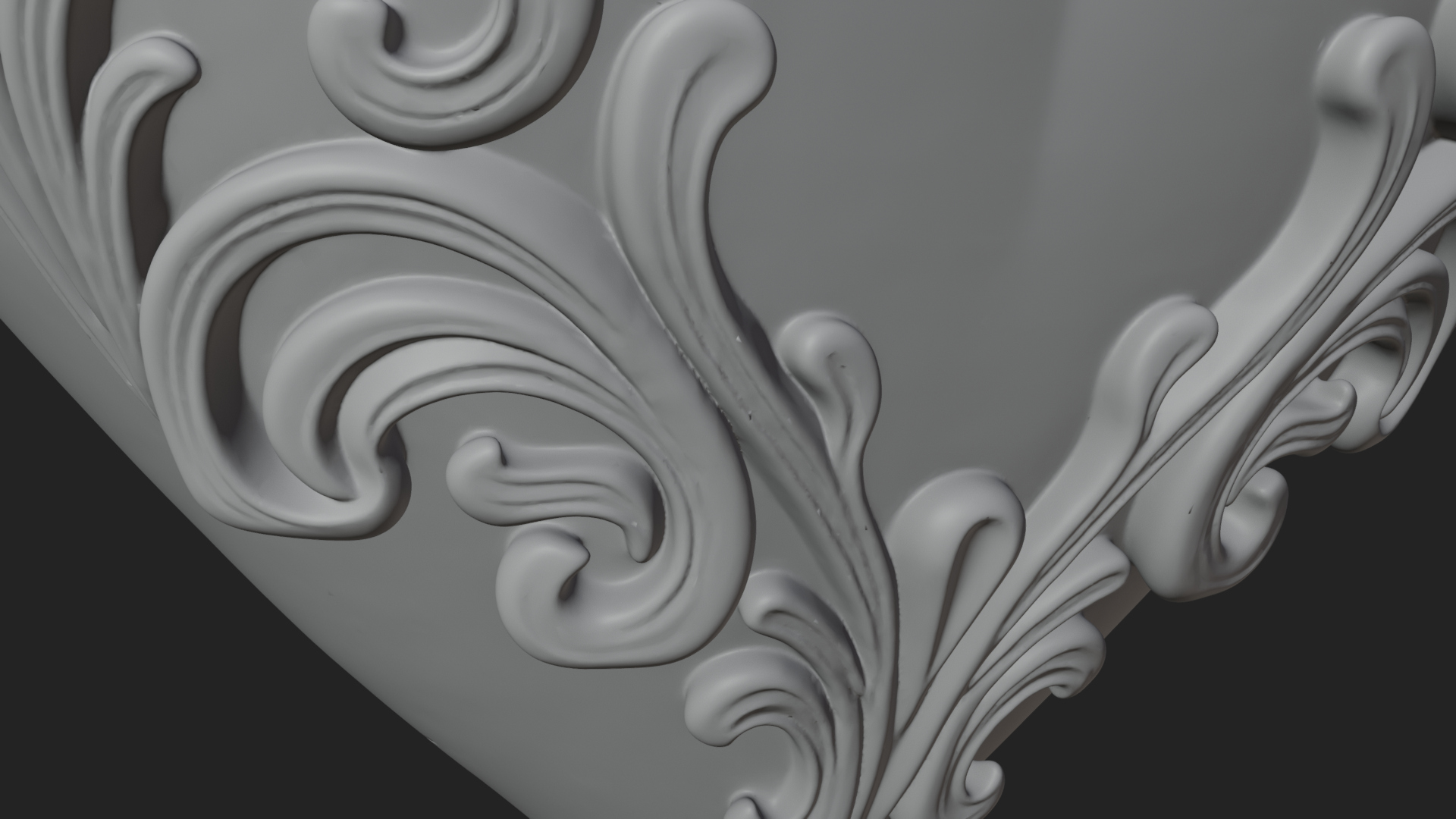 Crowned Filigree Heart Ornament Design 5 3D Print Model 3D Model