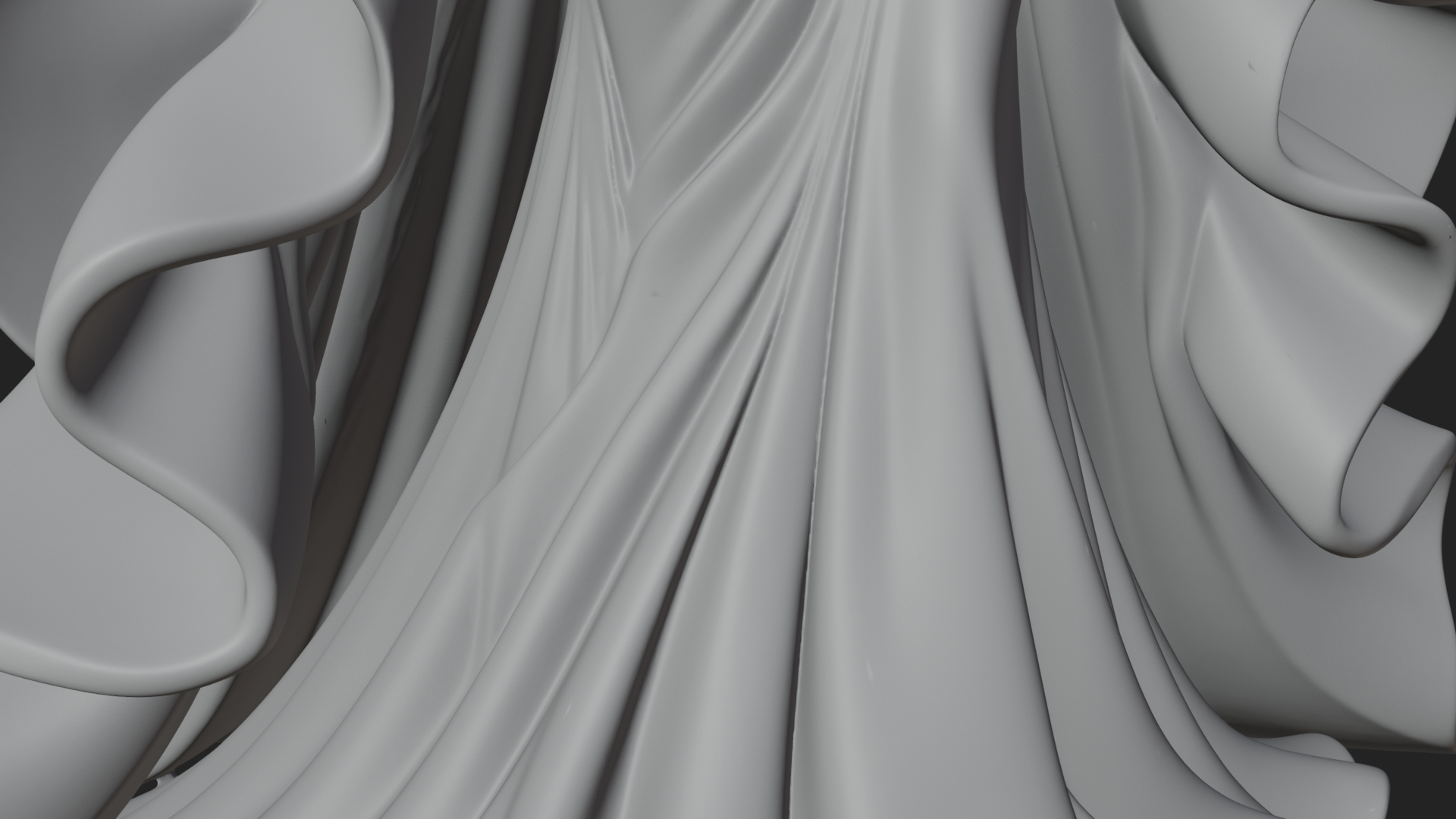 Crowned Royal Queen Statue Design 1 3D Print Model 3D Model