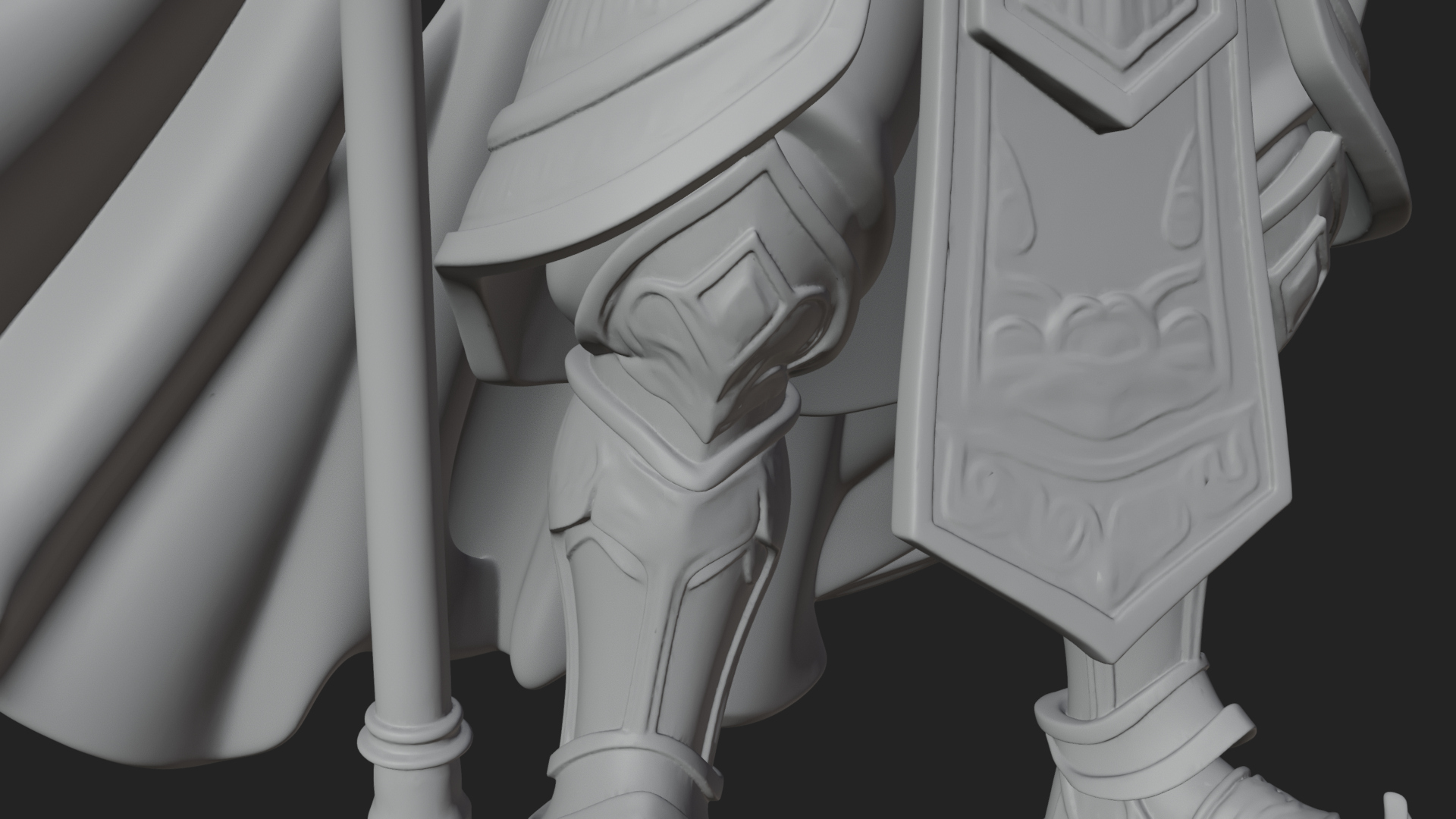 Crowned Skeleton King Statue Design 19 3D Print Model 3D Model