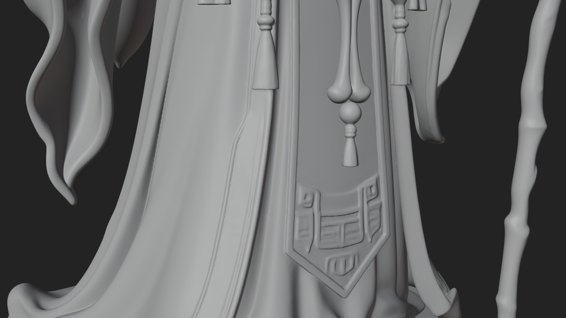 Crowned Skeleton King Statue Design 21 3D Print Model 3D Model