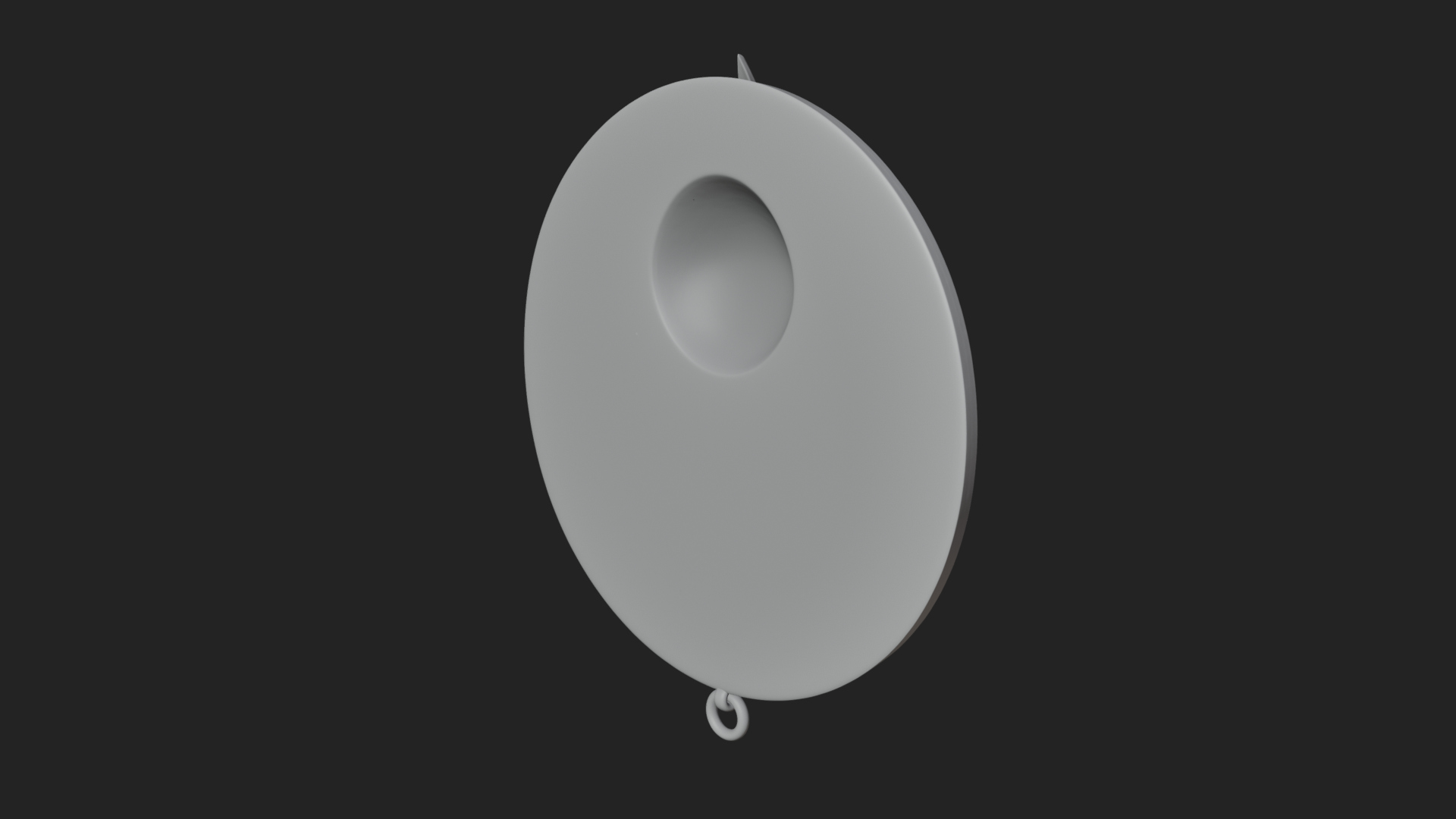 Crowned Skull Oval Relief Plaque Design 4 3D Print Model 3D Model