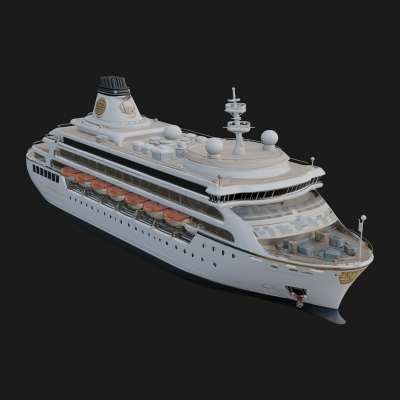 Cruise Ship Model Design 11 3D Print Model